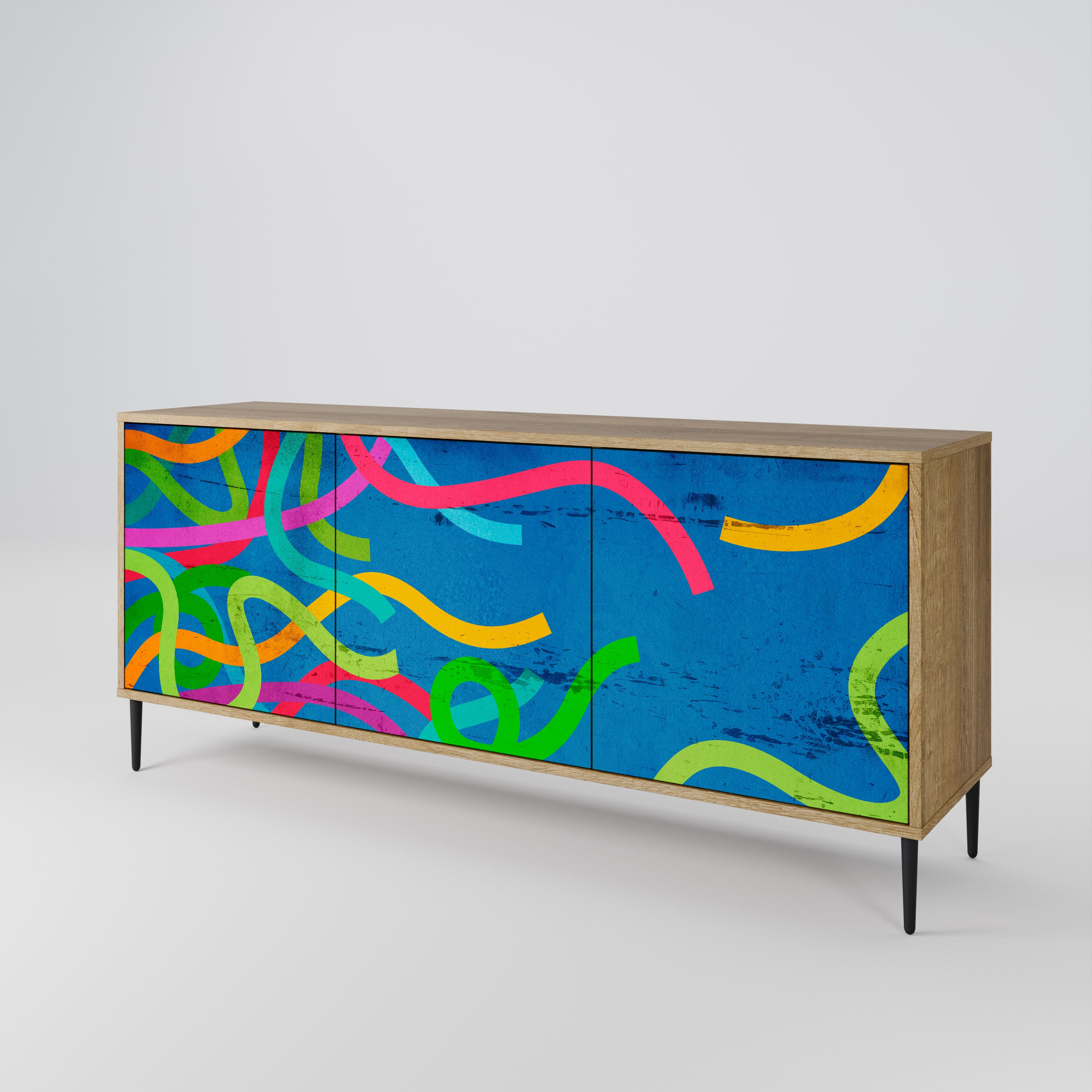STREAMER TANGLE 3-Door Sideboard