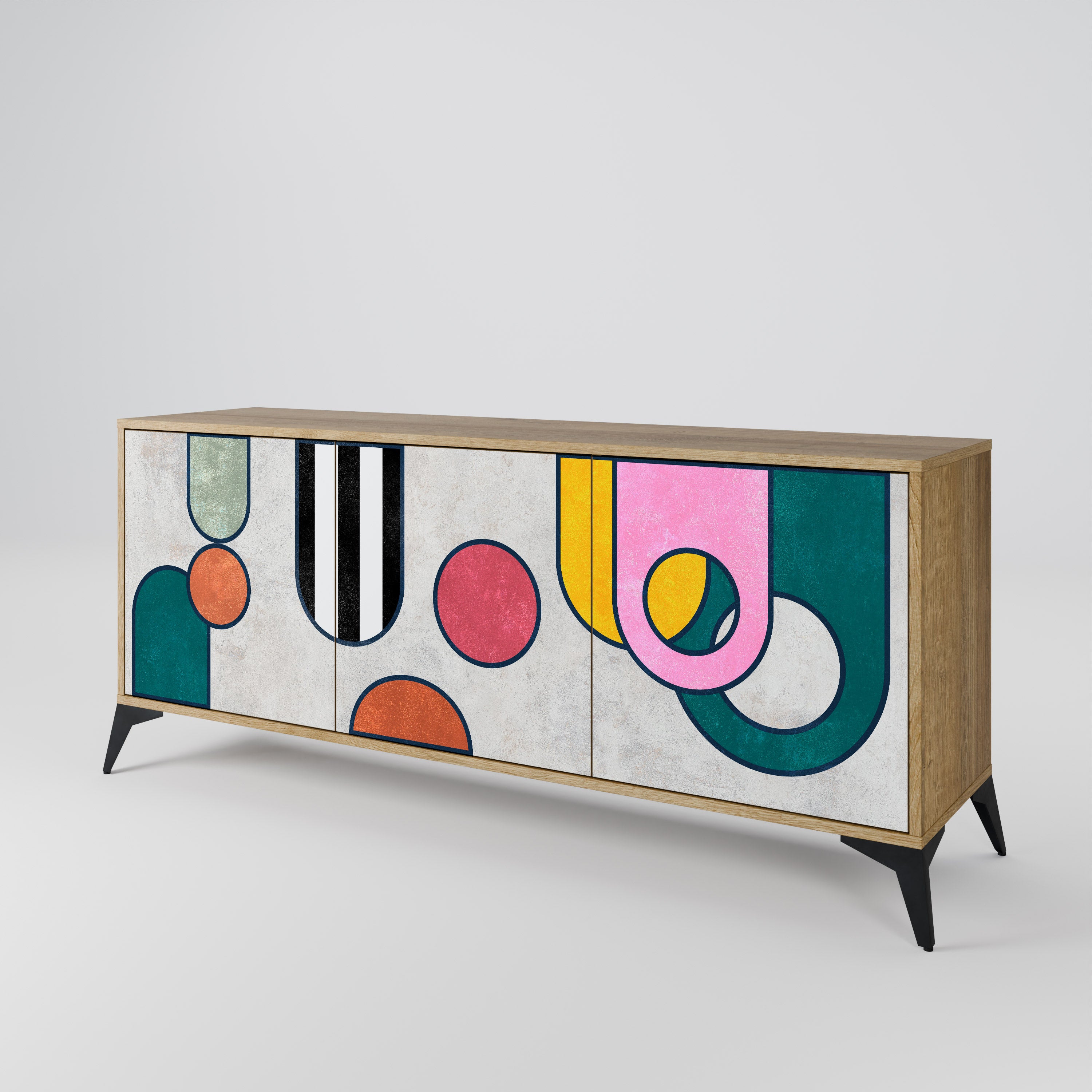 COOL STORY 3-Door Sideboard