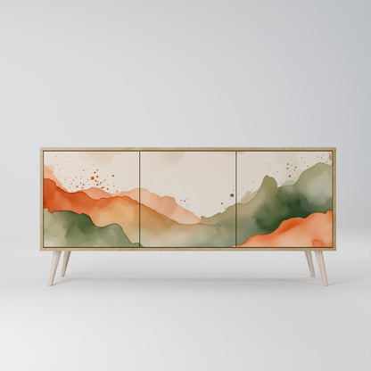 WATERCOLOUR PEAKS Μπουφές 3-θυρών