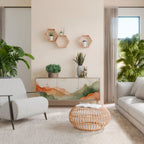 WATERCOLOUR PEAKS Μπουφές 3-θυρών