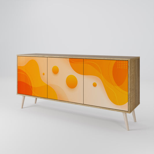 ORANGE ARRANGEMENT Μπουφές 3-θυρών