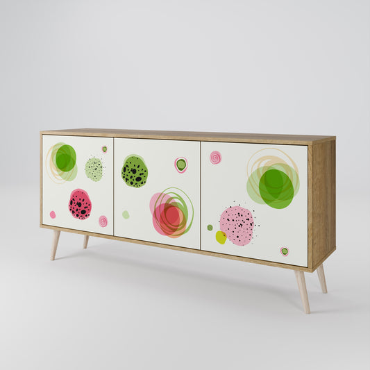 COLORFUL COSMOS 3-Door Sideboard