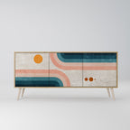 TWO HALVES 3-Door Sideboard