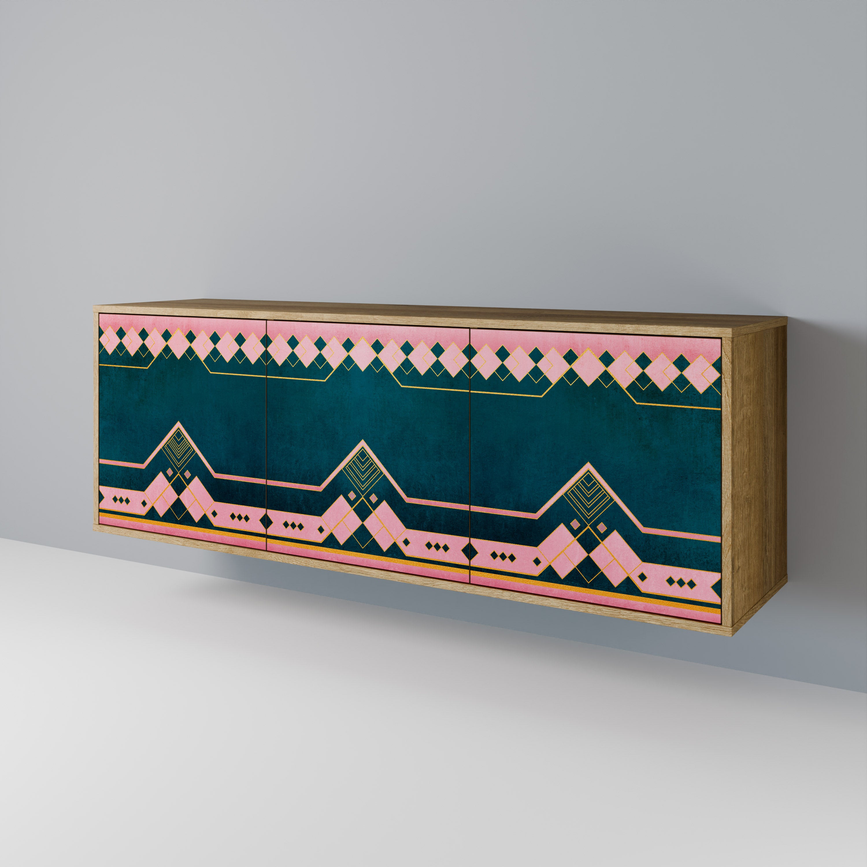 ROYAL COMPOSITION Μπουφές 3-θυρών