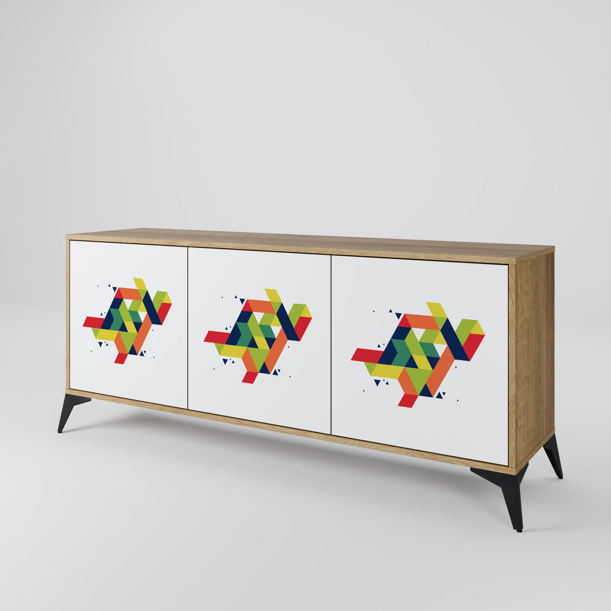 FUTURE SIGN 3-Door Sideboard