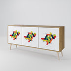 FUTURE SIGN 3-Door Sideboard