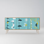 PATHS TO HAPPINESS Μπουφές 3-θυρών