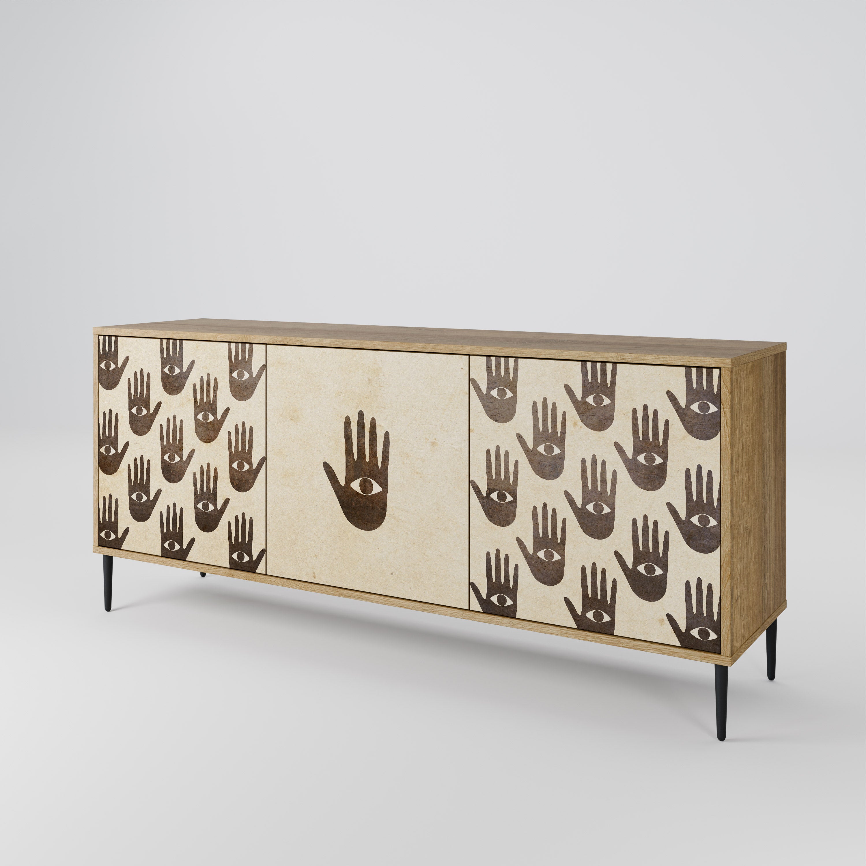 SEE MORE 3-Door Sideboard