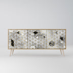 ASHEN ARIA 3-Door Sideboard