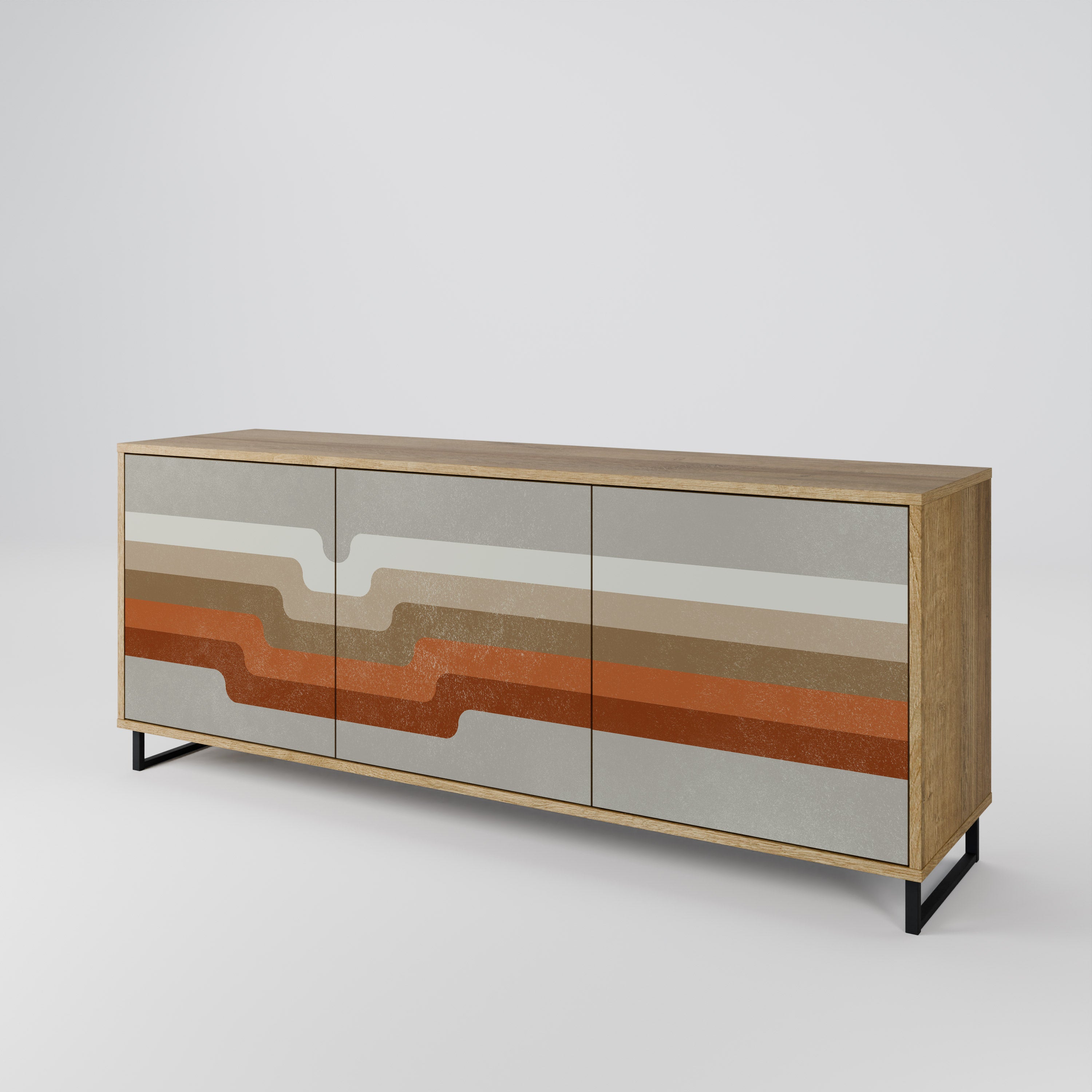 PECULIAR TRAIL 3-Door Sideboard