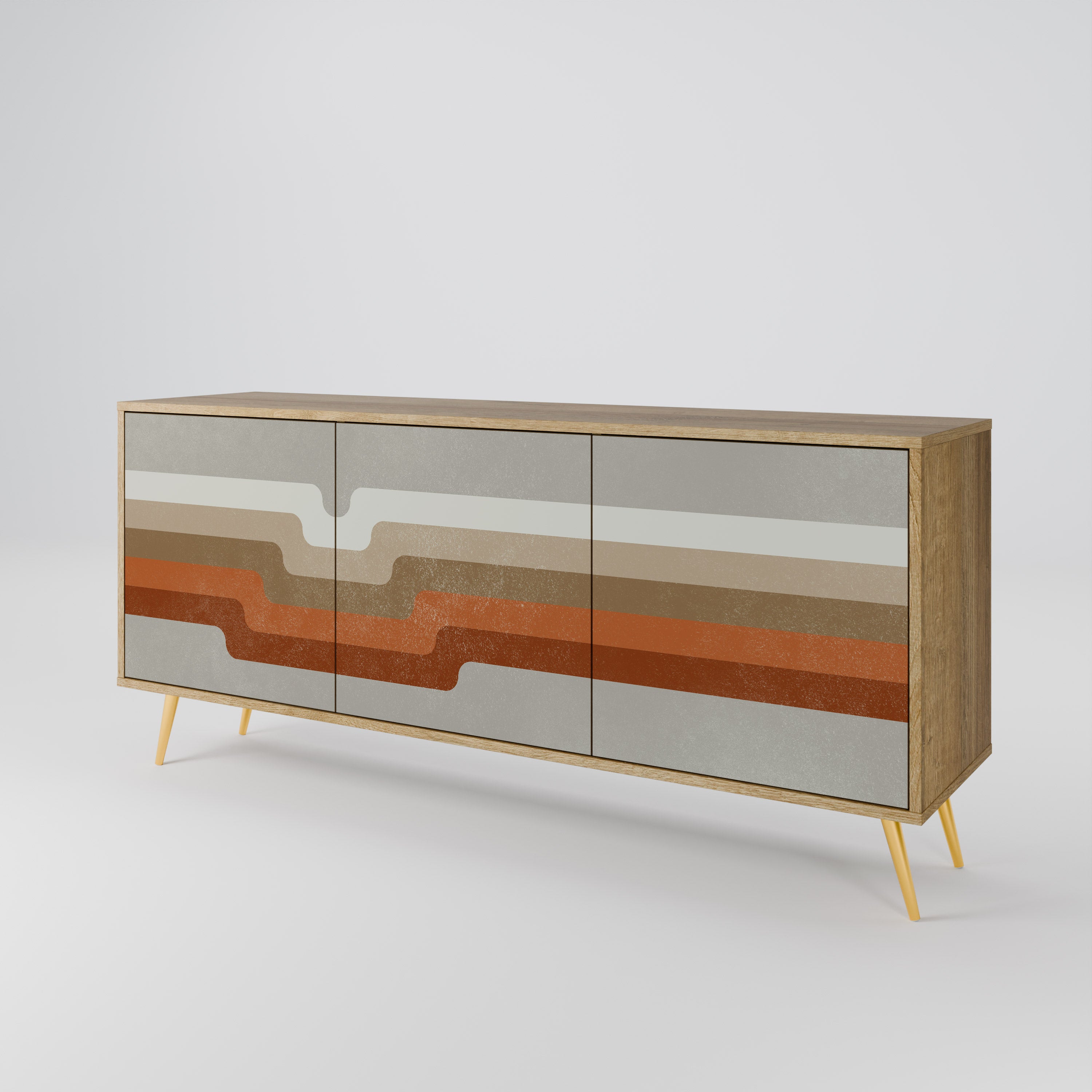 PECULIAR TRAIL 3-Door Sideboard