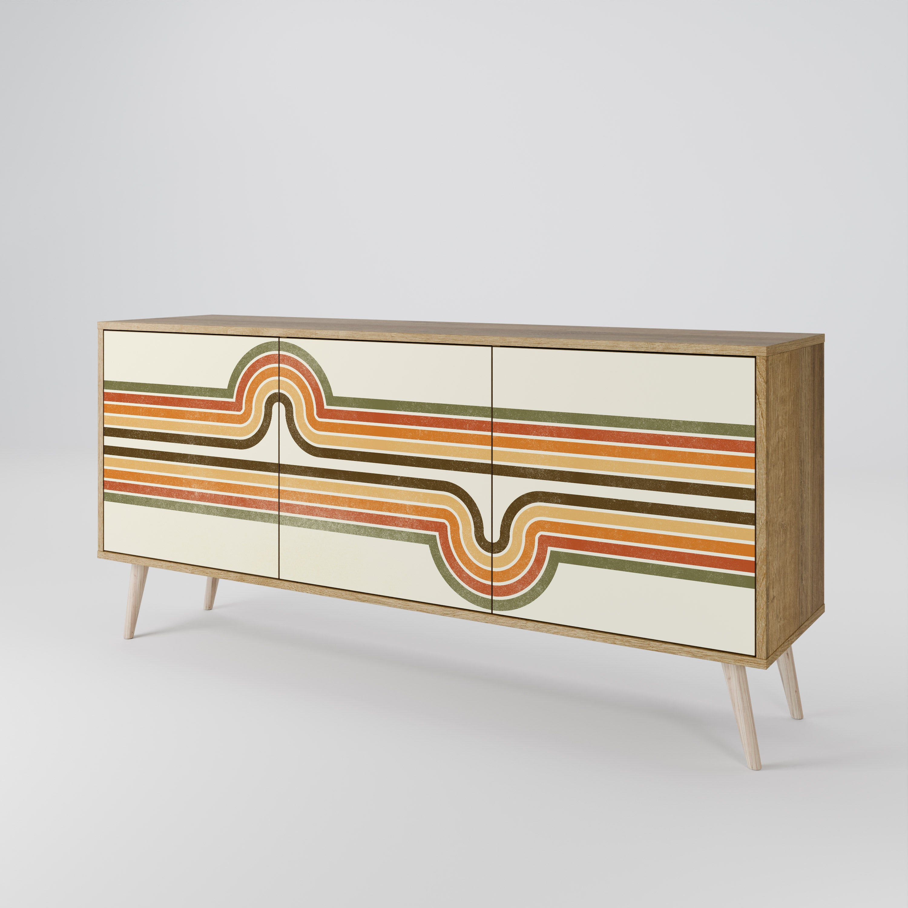 EXCEPTIONAL STREAM 3-Door Sideboard