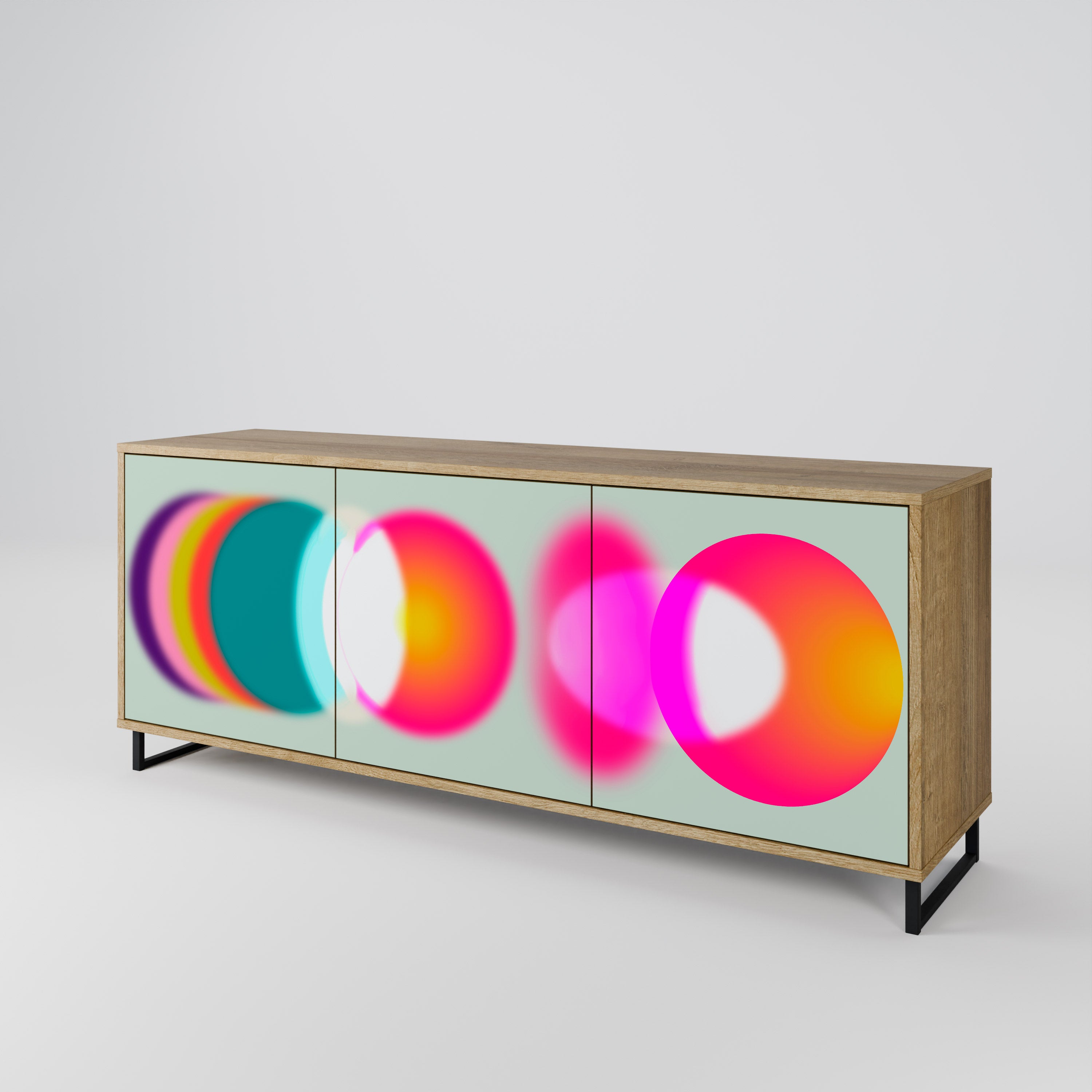 SYMPHONY OF COLORS 3-Door Sideboard