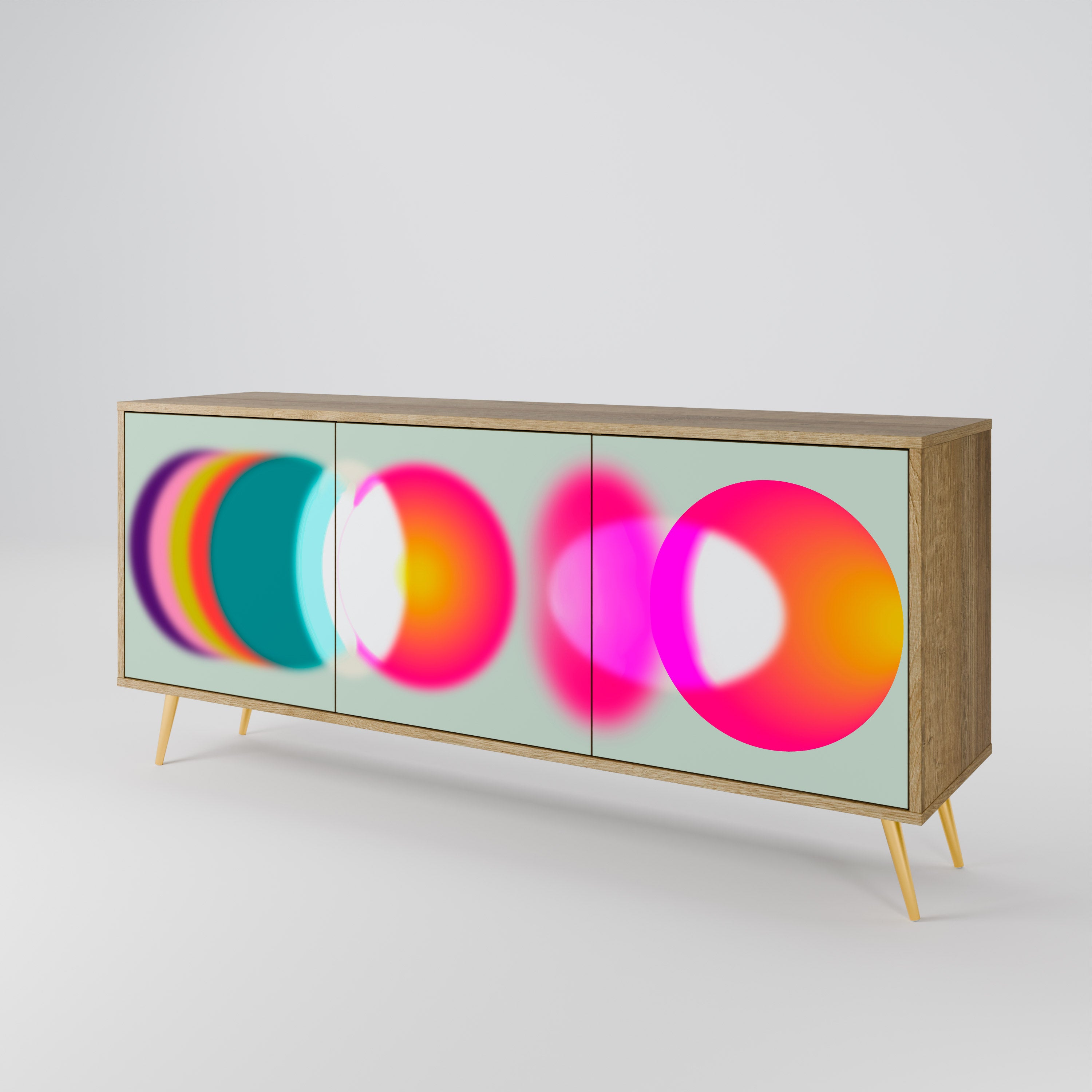 SYMPHONY OF COLORS 3-Door Sideboard