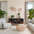 IMAGINARY BLOSSOM 3-Door Sideboard