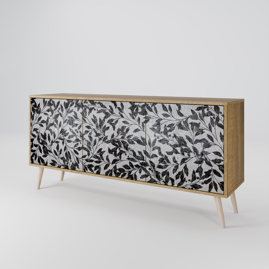 CHARCOAL SPROUT 3-Door Sideboard