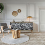 CHARCOAL SPROUT 3-Door Sideboard