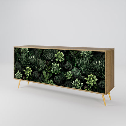 SUCCULENT JUNGLE Μπουφές 3-θυρών