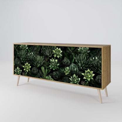 SUCCULENT JUNGLE Μπουφές 3-θυρών