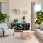 MIDNIGHT BLOSSOM Μπουφές 3-θυρών