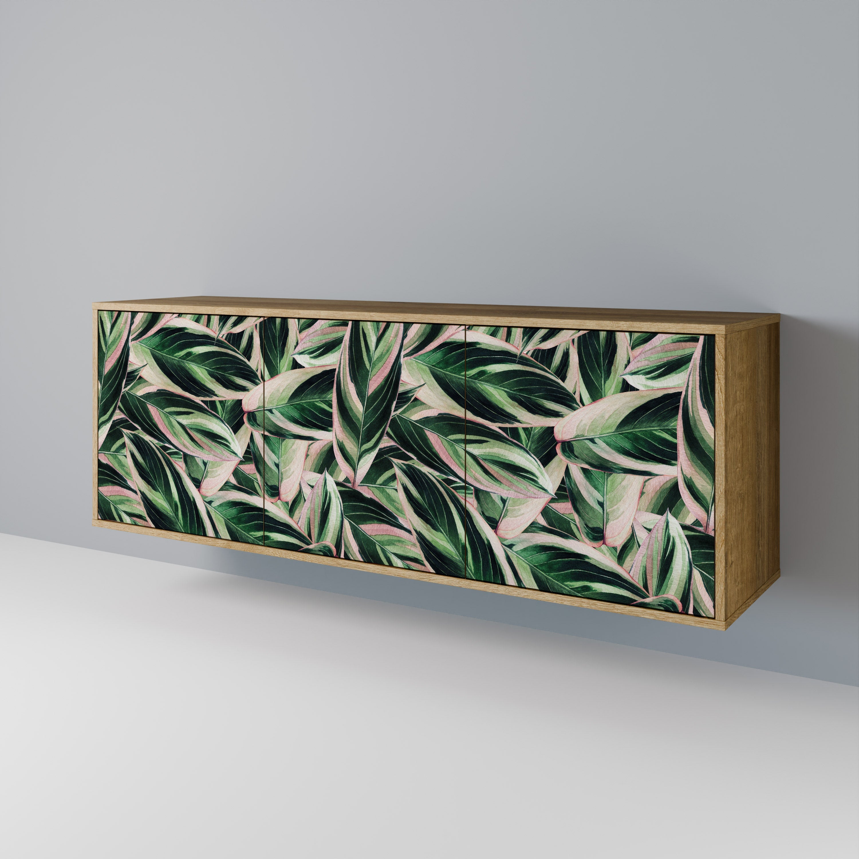 EERIE STROMANTHE 3-Door Sideboard in Oak Effect