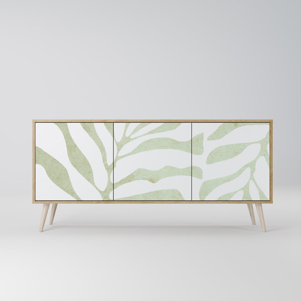 BOTANICAL SPARK 3-Door Sideboard in Oak Effect