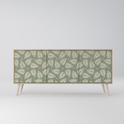 LEAVES ON GREEN Μπουφές 3-θυρών