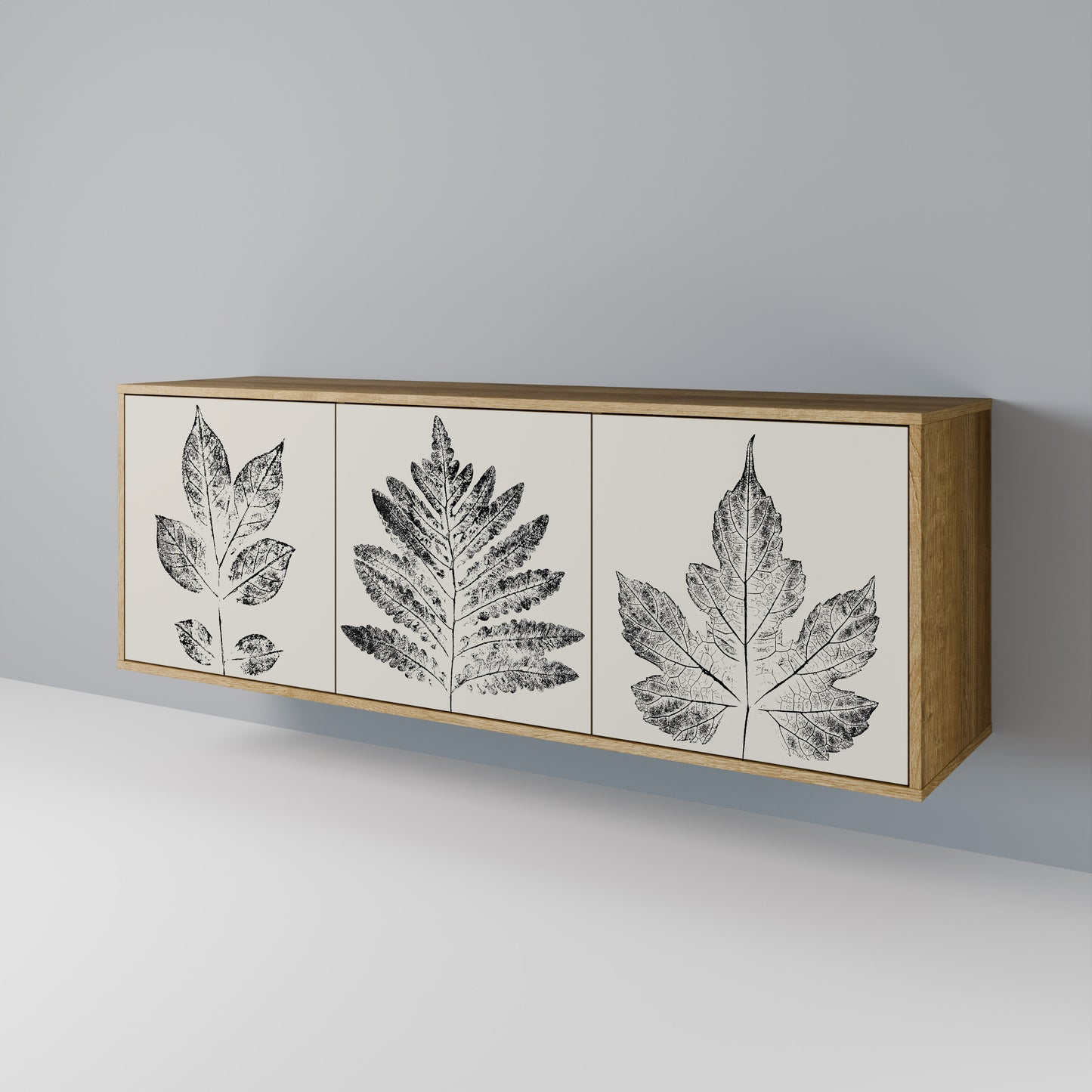 LEAFY STAMPS Μπουφές 3-θυρών