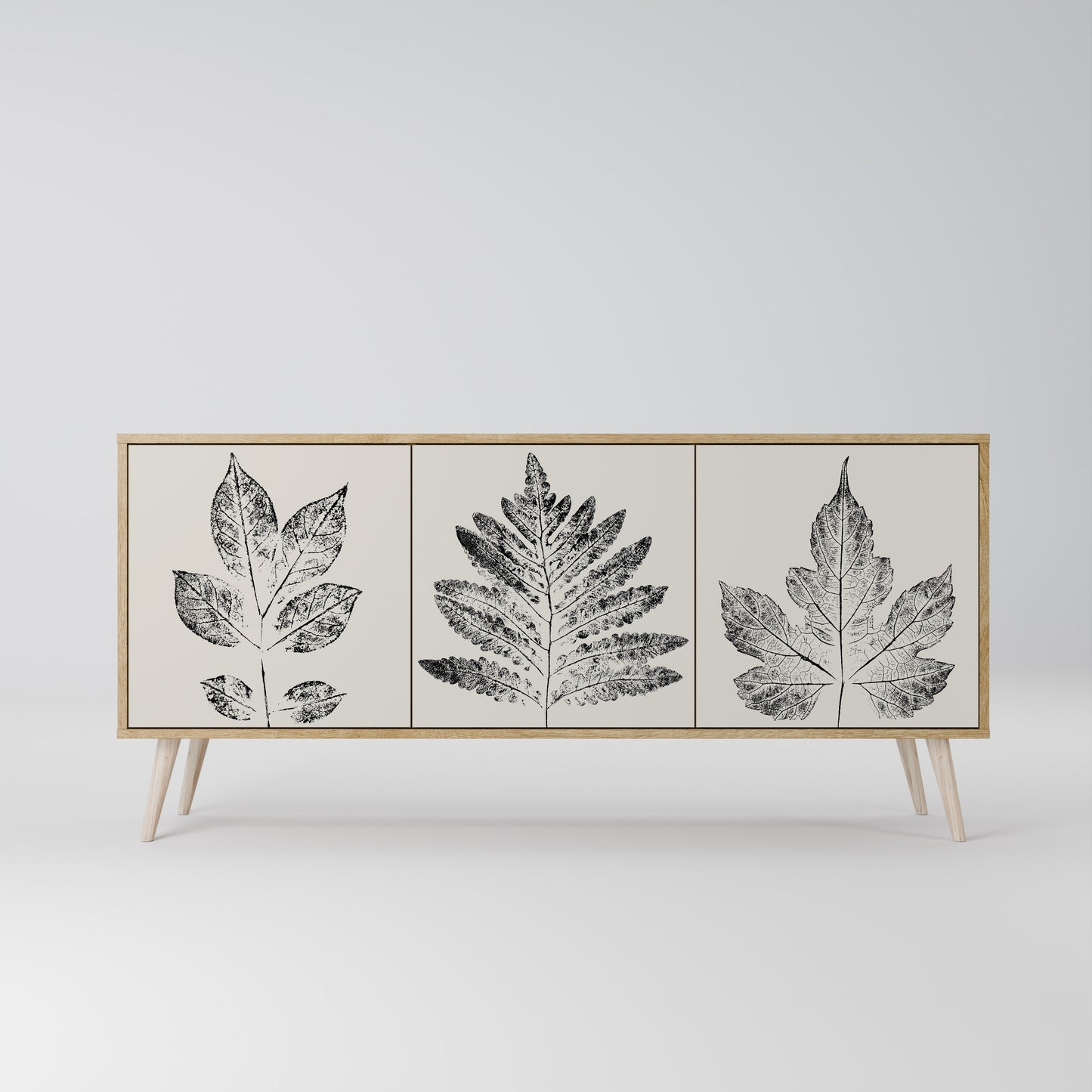 LEAFY STAMPS Μπουφές 3-θυρών