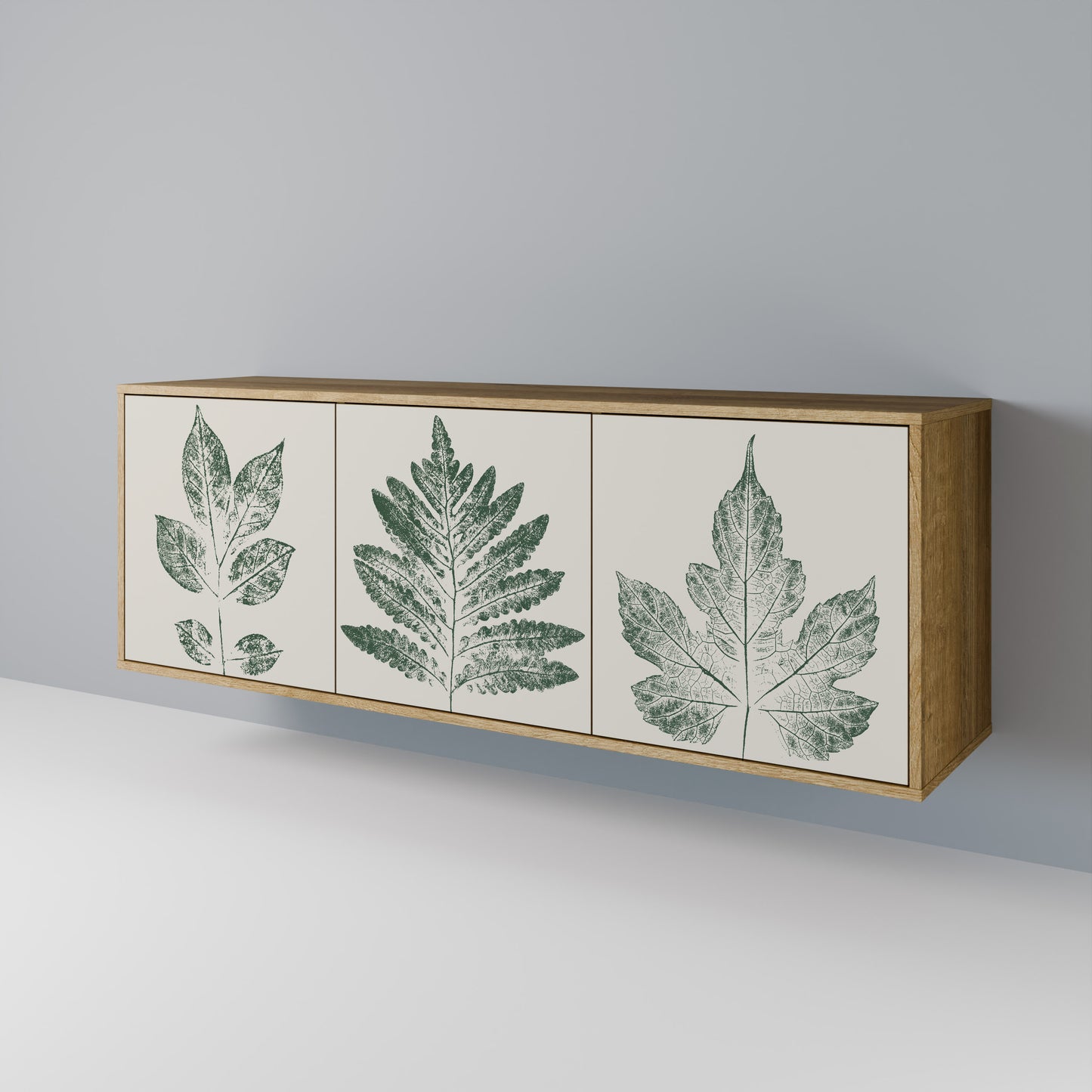 GREEN LEAFY STAMPS Μπουφές 3-θυρών