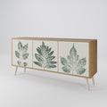 GREEN LEAFY STAMPS 3-Door Sideboard