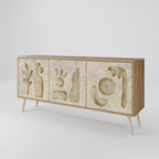 SAND SCULPTURES 3-Door Sideboard