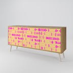 SKATEBOARD ARTISTRY Μπουφές 3-θυρών