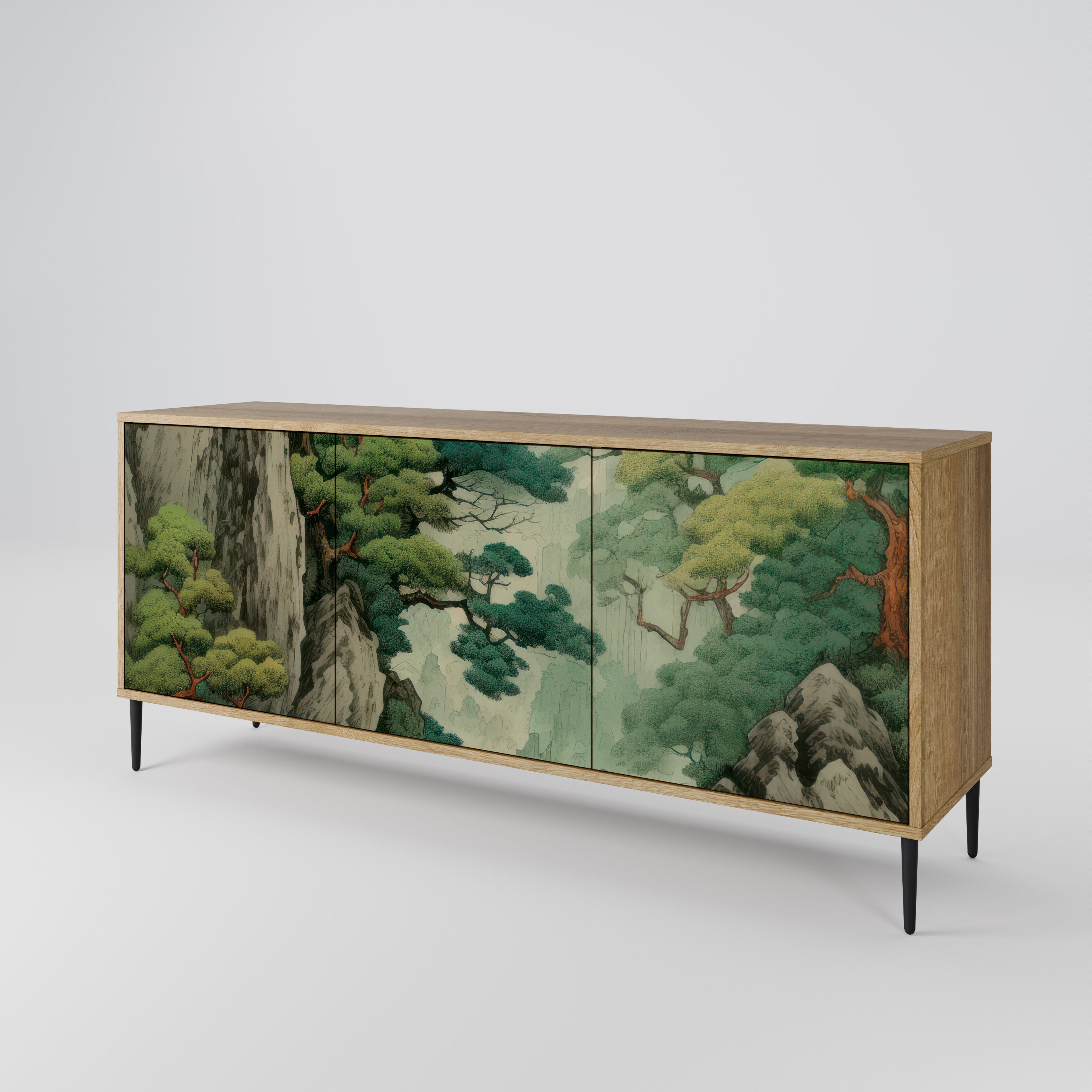 VERDURE ABYSS 3-Door Sideboard