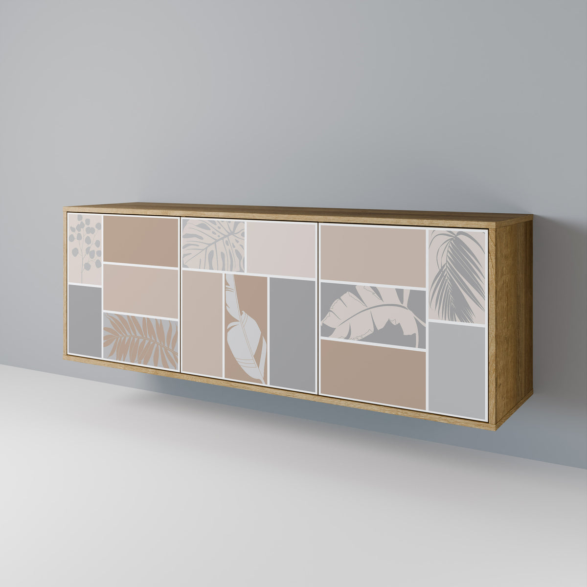 TROPICAL SHAPES Μπουφές 3-θυρών