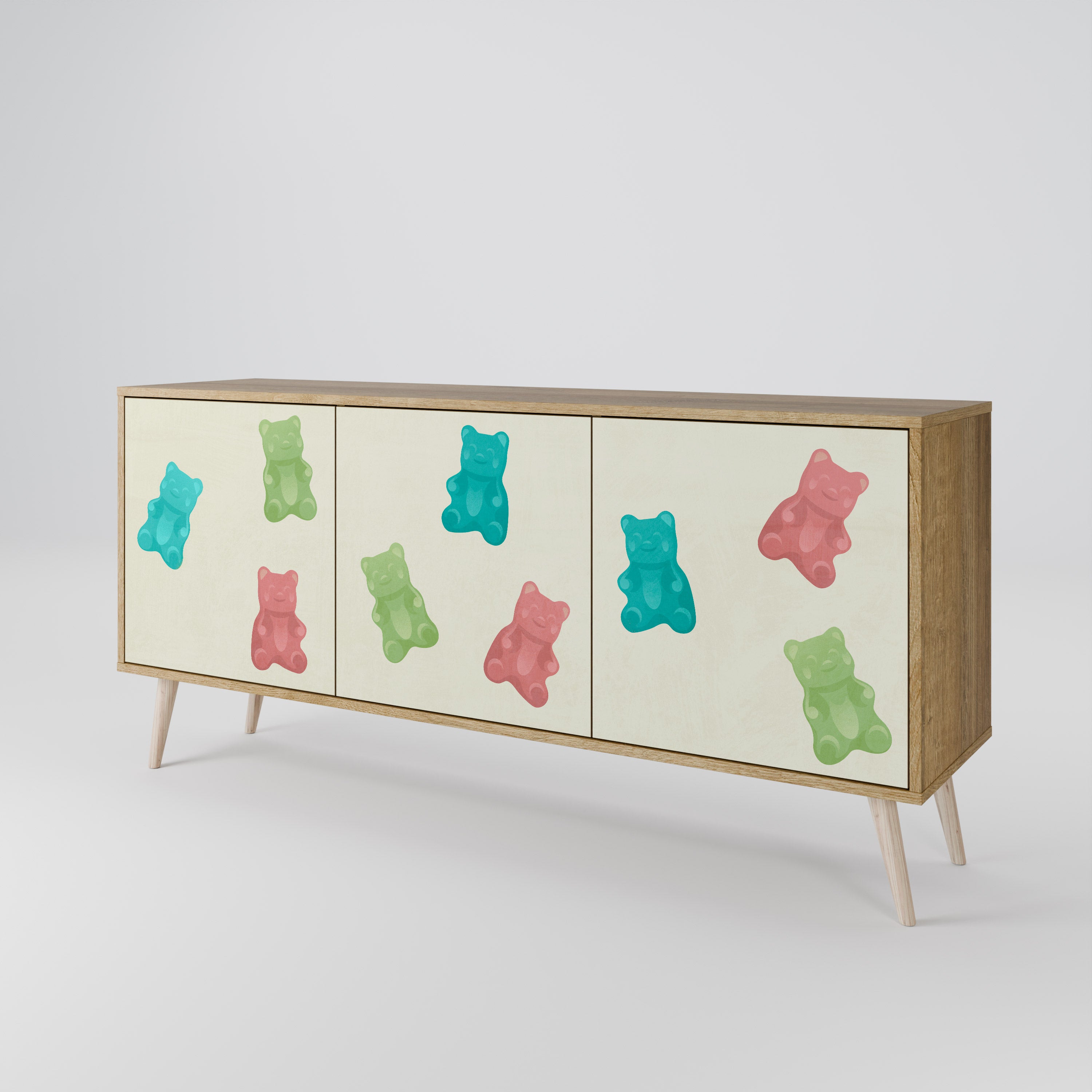 GUMMY BEARS 3-Door Sideboard