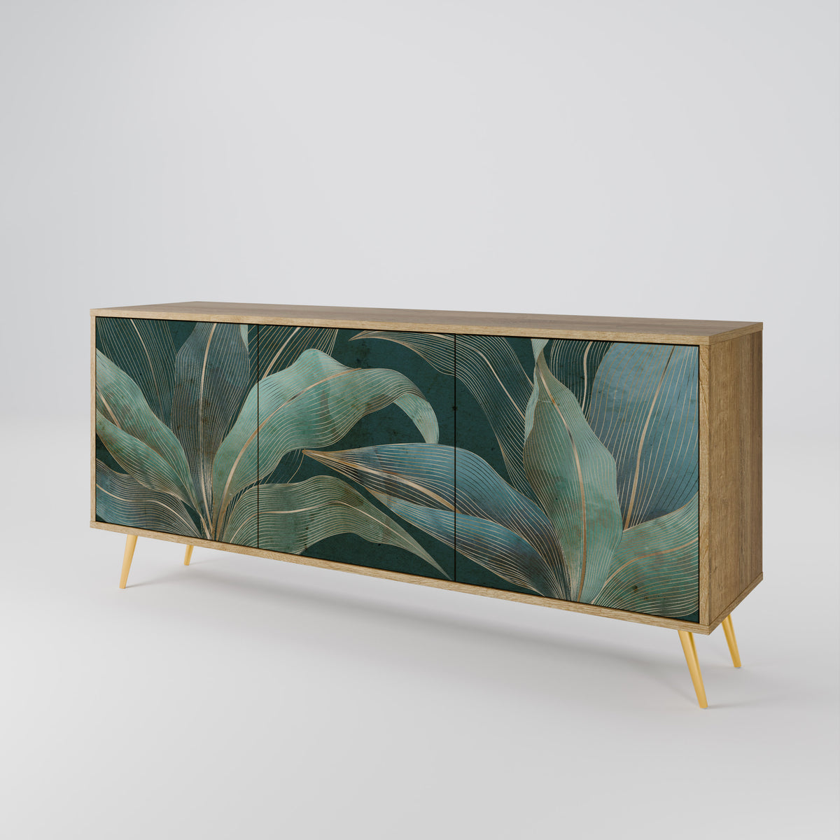 ROYAL GREEN Μπουφές 3-θυρών