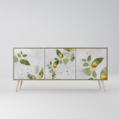 ELEGANT BOTANICS Μπουφές 3-θυρών