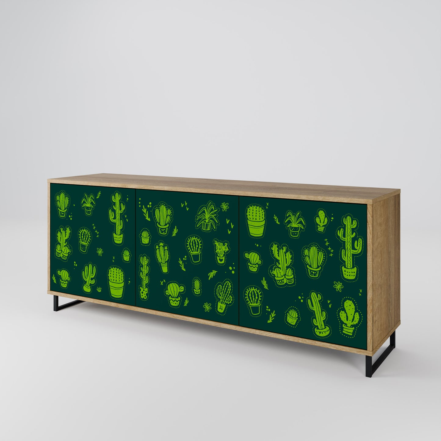 DESERT GREEN Μπουφές 3-θυρών
