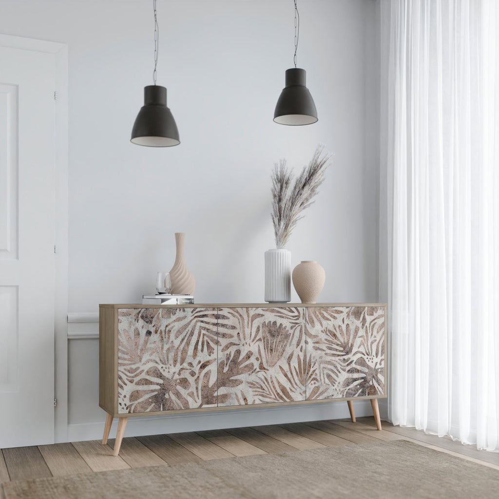 PASSING TIME 3-Door Sideboard in Oak Effect