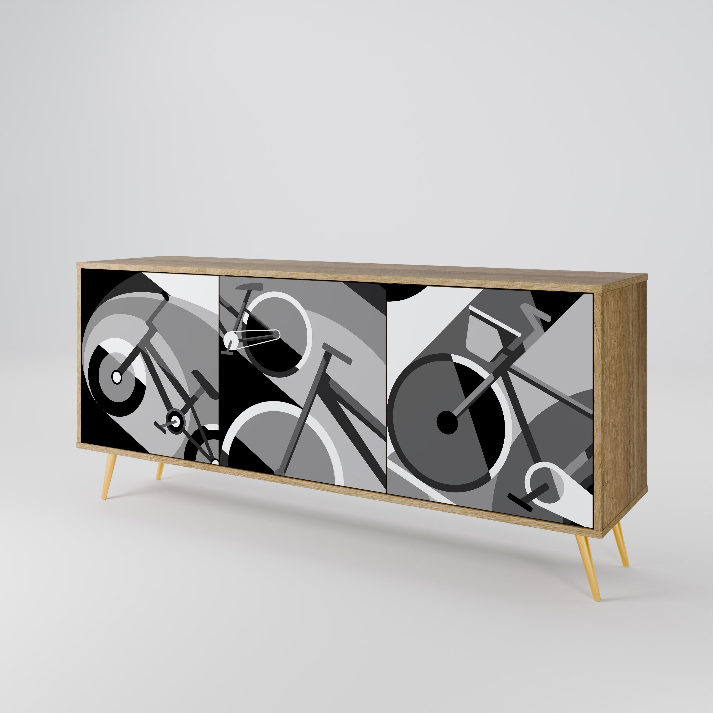 BIKE ENERGY 3-Door Sideboard