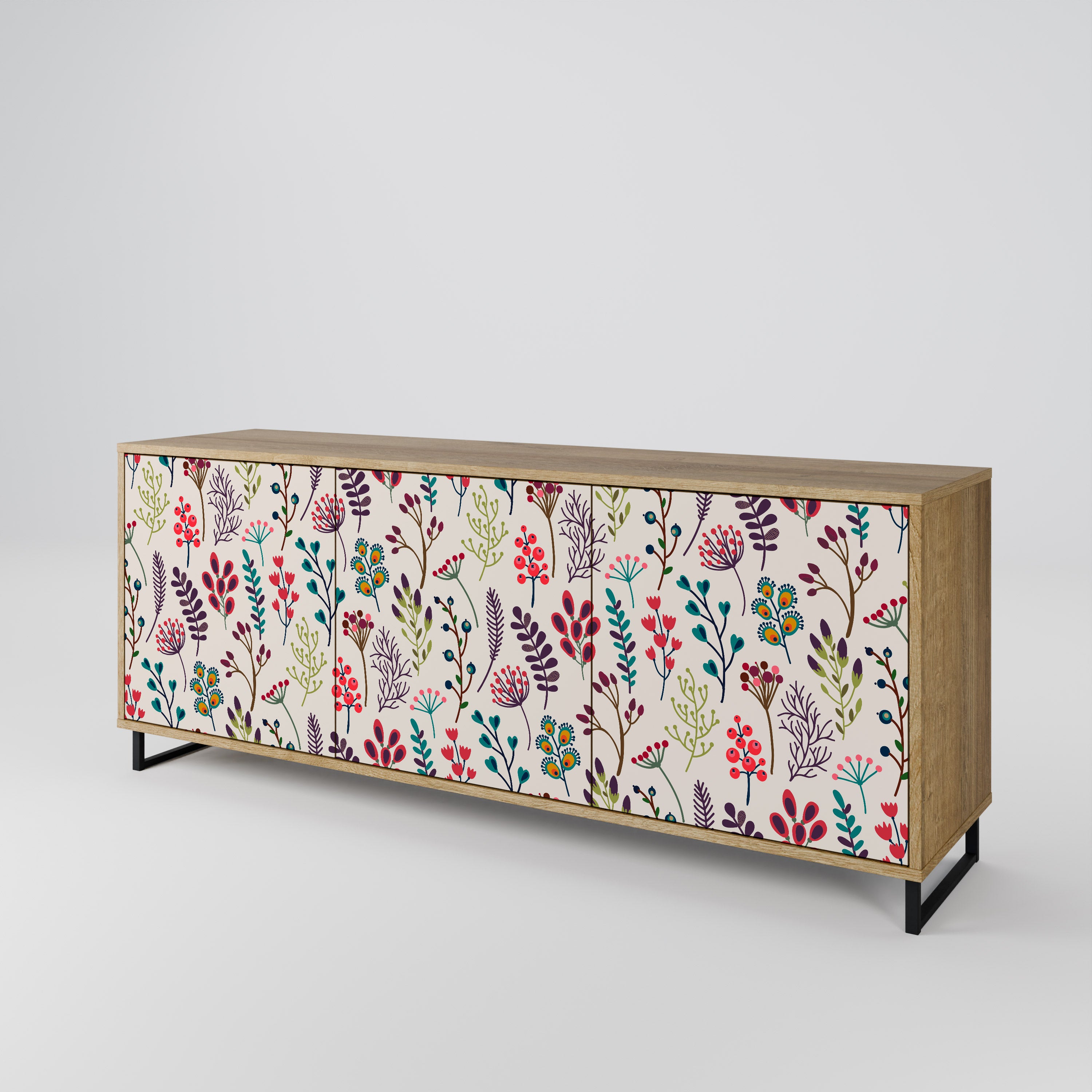 AUTUMN SUNDRIES 3-Door Sideboard