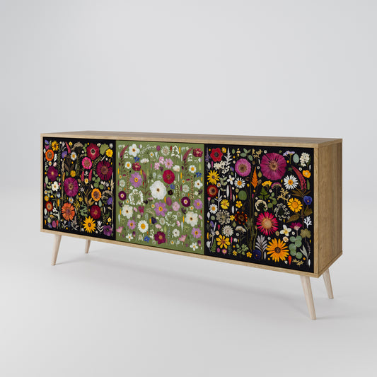 VERDANT GARDEN 3-Door Sideboard