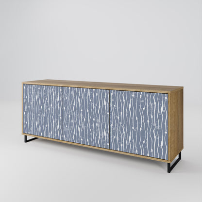 GRAPHITE RAIN Μπουφές 3-θυρών