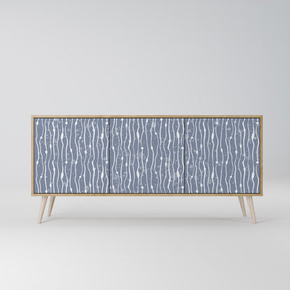 GRAPHITE RAIN Μπουφές 3-θυρών
