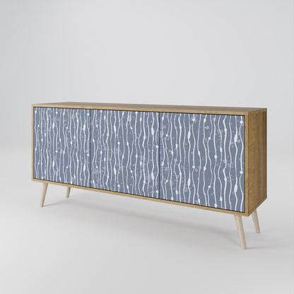GRAPHITE RAIN Μπουφές 3-θυρών
