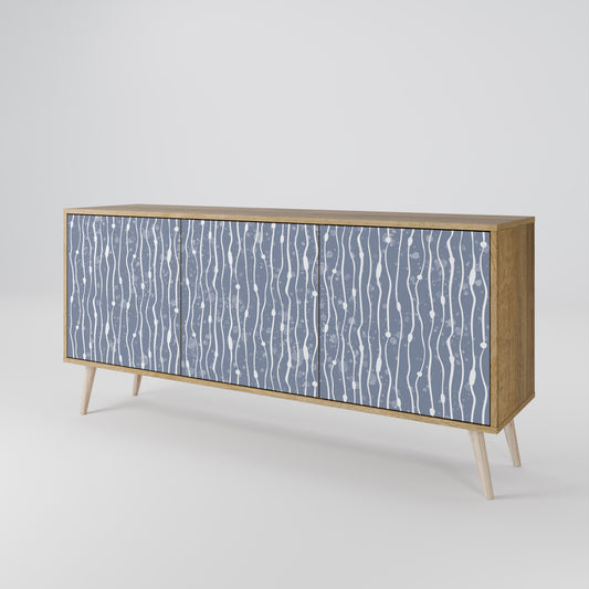 GRAPHITE RAIN Μπουφές 3-θυρών