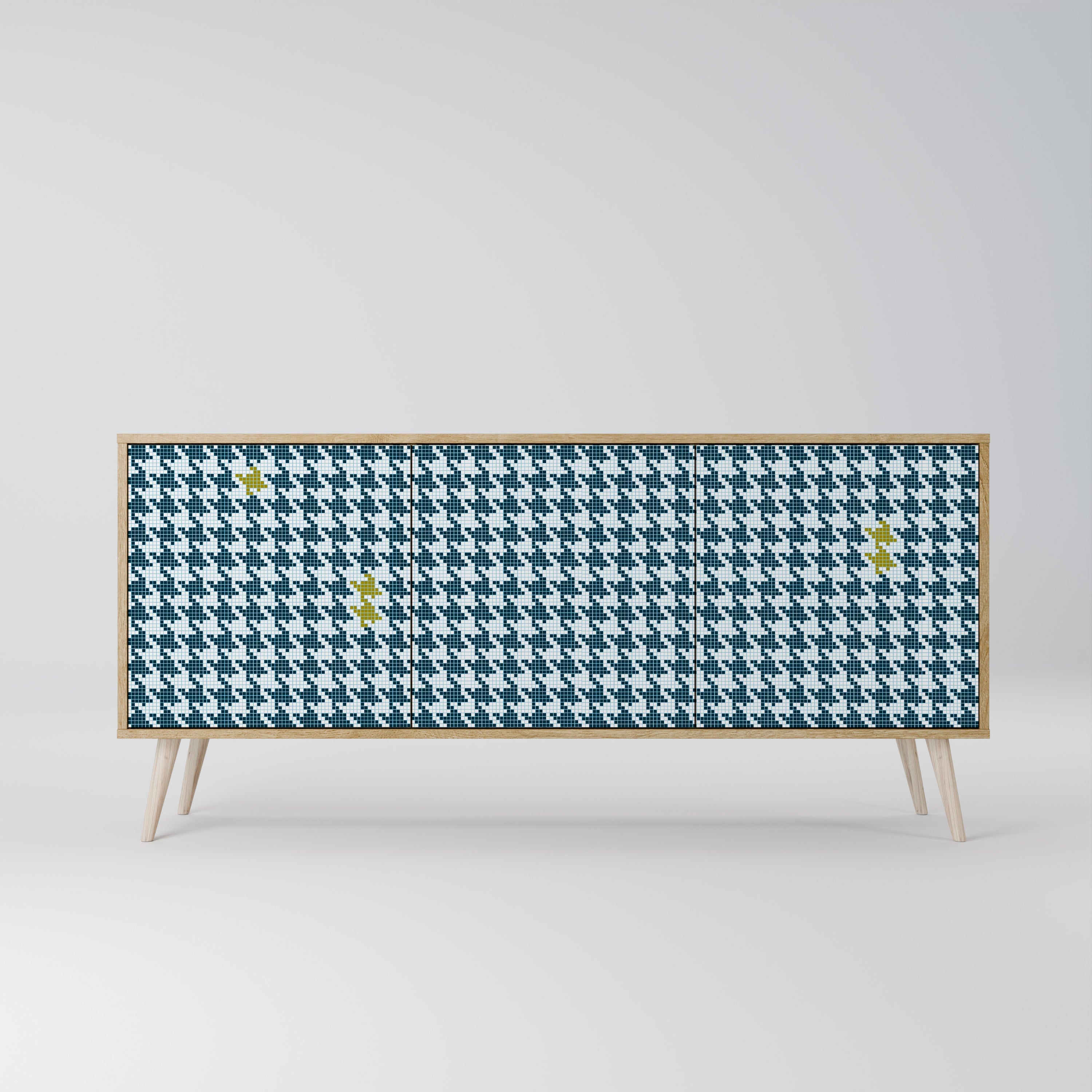 OUT OF CONTEXT 3-Door Sideboard in Oak Effect