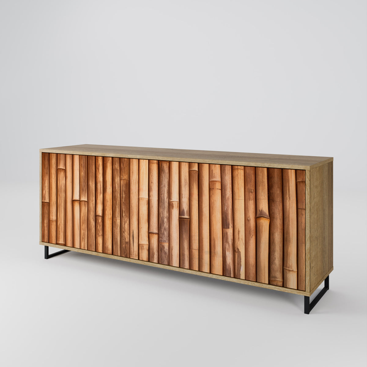 NATURAL WOOD Μπουφές 3-θυρών