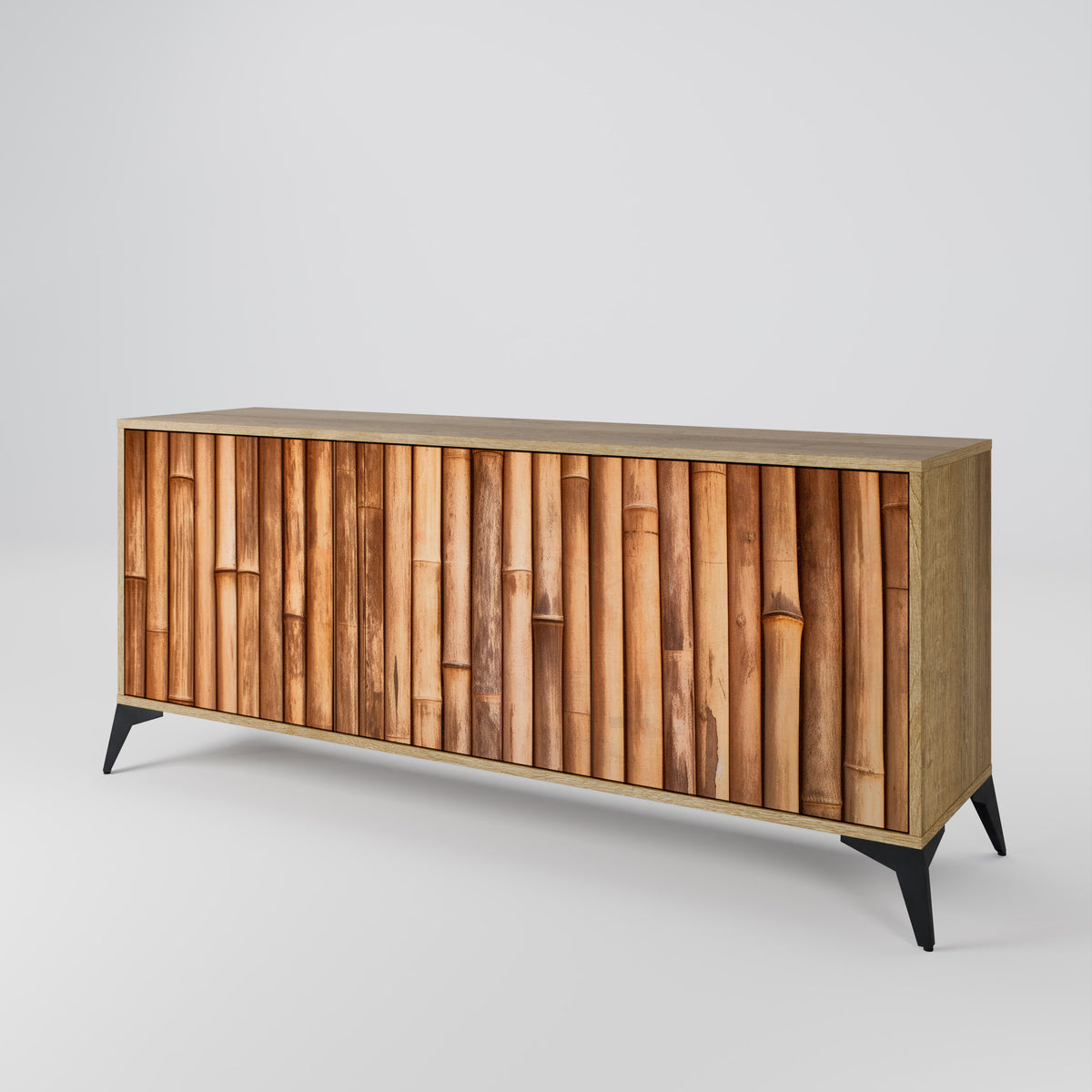 NATURAL WOOD Μπουφές 3-θυρών